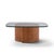 Mid 20th Century Vladimir Kagan Mid Century Walnut Snail Coffee Table For Sale - Image 5 of 9
