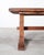 Monumental French Arts Crafts Oak Farmhouse Dining Table 9.5 Ft For Sale - Image 13 of 16