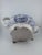 Early 19th Century Early 19th Century English Blue & White Transferware Teapot, Staffordshire c.1820 For Sale - Image 5 of 12