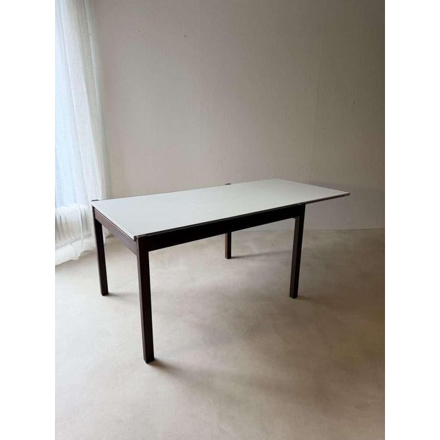 Brown Dining Table by Cees Braakman for Pastoe, 1960s For Sale - Image 8 of 17