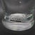Glass 1989 Lalique Tanega Green Frosted & Clear Crystal Leaf Vase in Original Box For Sale - Image 7 of 11
