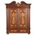Baroque Intarsia Cabinet, 1791 For Sale