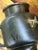 Antique Japanese Bronze Usubata Vase – Meiji Period, Crane and Bamboo Inlay. For Sale In West Palm - Image 6 of 9