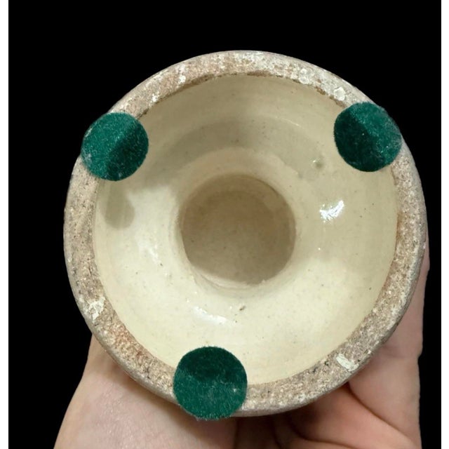 Antique Big Satsuma Pottery Vase Around 1900's Japan Samurai For Sale - Image 4 of 5