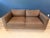 Brown Pottery Barn Jake Seadrift Loveseat and Armchair, Nubuck Leather, Coffee For Sale - Image 8 of 10