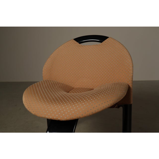 Beige Sail Dining Chairs by Giovanni Offredi for Saporiti Italia, 1973, Set of 8 For Sale - Image 8 of 16