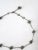 Metal Vintage Rhinestone Ball Collar Choker Necklace, Adjustable, Early to Mid-20th Century For Sale - Image 7 of 8
