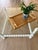 Faux Bamboo Coffee Table For Sale - Image 4 of 5