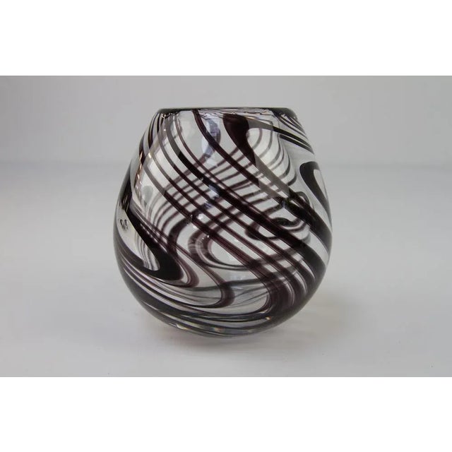 Vintage Danish Teardrop Glass Vase by Holmegaard, 1970s For Sale - Image 13 of 13