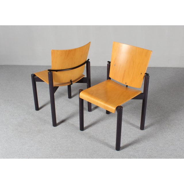 Postmodern Chairs from Kusch+Co, Germany 1980s, Set of 2 For Sale - Image 12 of 12