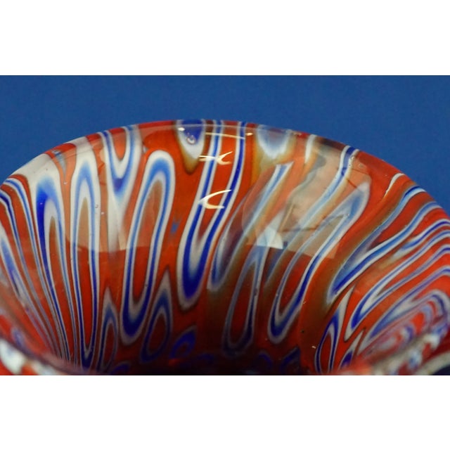 Vintage Red Murano Glass Vase by Ercole Barovier-Toso, 1950 For Sale - Image 11 of 18
