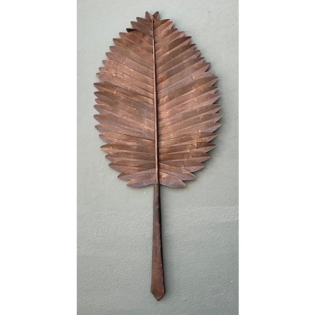 Mid-Century Modern Vintage Copper Botanical Wall Art For Sale - Image 3 of 12