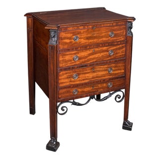 Antique Cocktail Cabinet, English, Egyptian Taste, Great Exhibition, Victorian For Sale