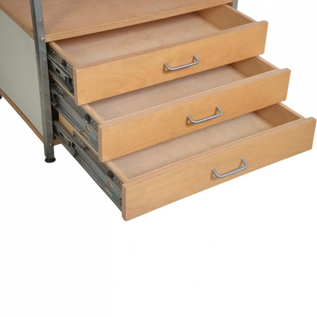 Vintage Desk in Ash by Charles Eames, 1990s For Sale - Image 10 of 12