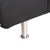 Leather Corner Black Sofa with Manual Function by Ewald Schillig For Sale - Image 9 of 17