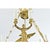 Brass Early 19th Century French Empire Quality Brass and Tole Chandelier For Sale - Image 8 of 12