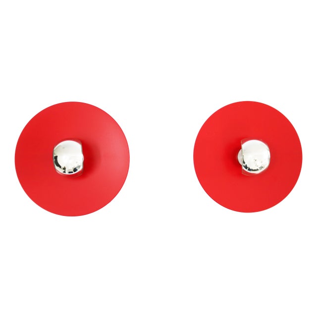 Minimalist Magic Eyes Wall Lights by Ingo Maurer, 2005, Set of 2 For Sale