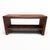 Beautifully crafted custom bench. Decorative joinery visible at the sides. A solid bench and lower slatted shelf. The...