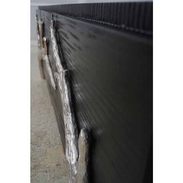 Global View Branch 3 Door Modern Console Cabinet For Sale - Image 15 of 18