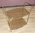 Brass & Glass Bar Wagon in Smoke Glass, 1970s For Sale - Image 3 of 12