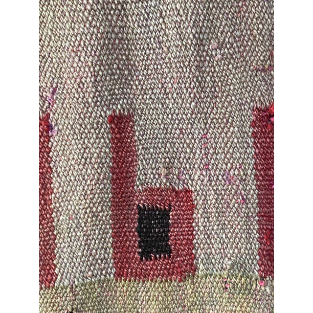 C. 1968 Mid-Century Vintage Peruvian Woven Textile From Uripa For Sale - Image 14 of 14