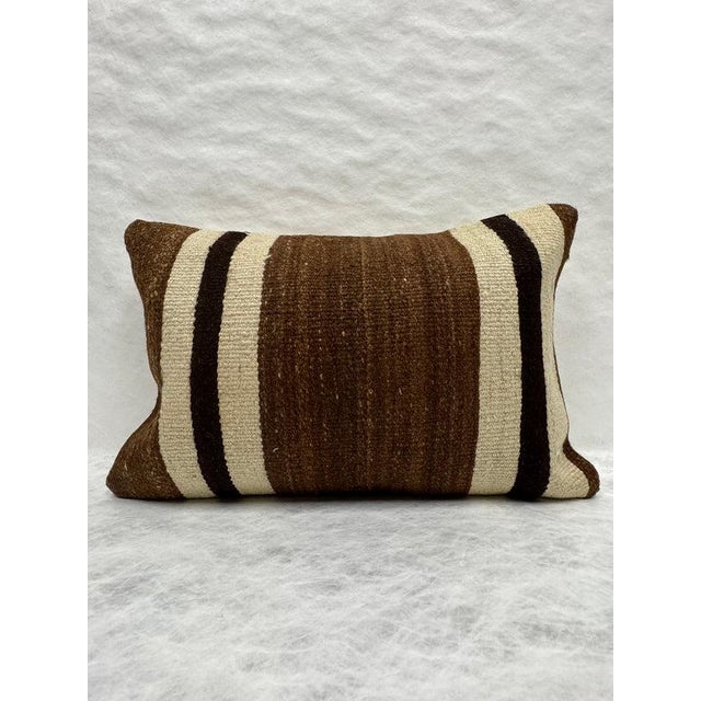 Turkish Hemp Pillow Cushion Natural Beige Brown Pillow Cushion Cover 16" x 24" #30192 Enhance your home decor with our...