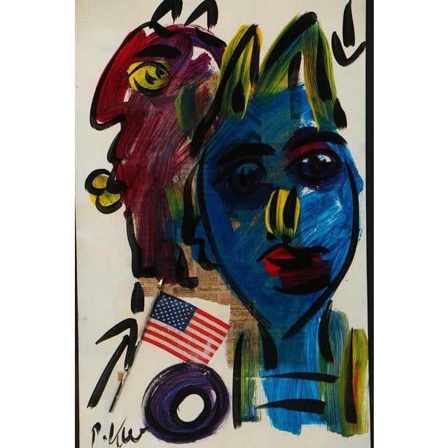 Abstract American Flag, Peter Keil For Sale - Image 9 of 10