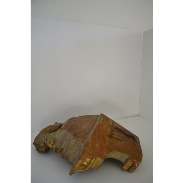 Wood 18th Century Italian Plaque For Sale - Image 7 of 8