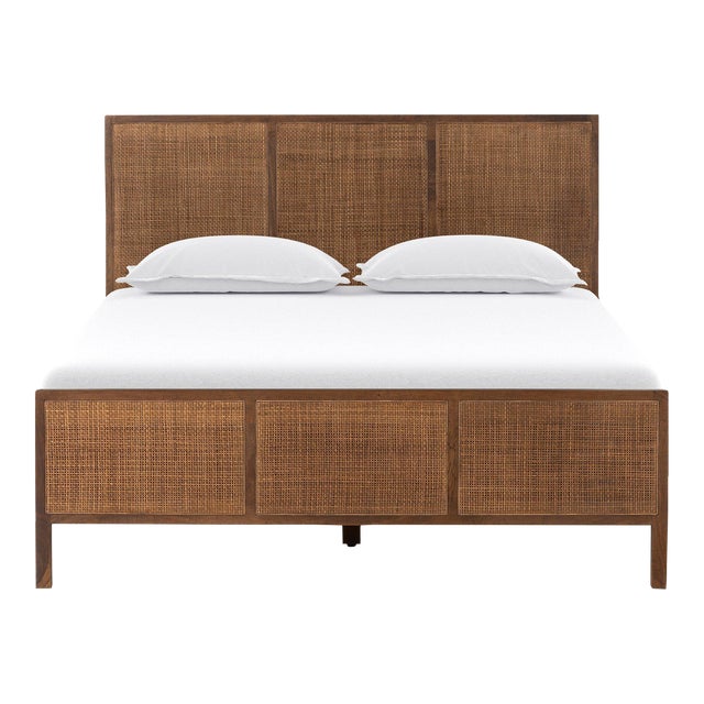 Four Hands Sydney Bed - Brown Wash, King For Sale