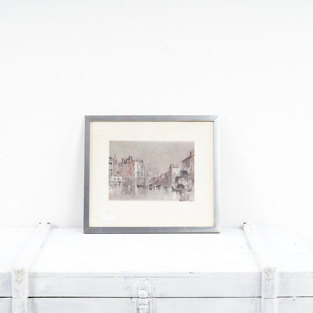 William Turner, Watercolor Art Print, 1970s, Watercolour For Sale - Image 6 of 6