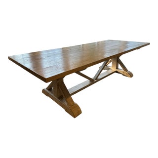 Vintage Oak Farm Table For Sale