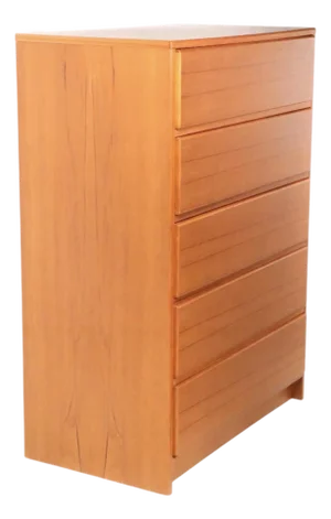 Mid Century Danish Modern Chest of Drawers by Uldum