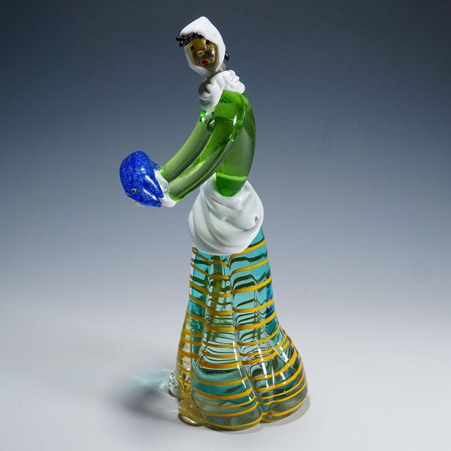 Glass Vintage Murano Glass Sculptures by Anzolo Fuga for A.Ve.M.1950s For Sale - Image 7 of 15