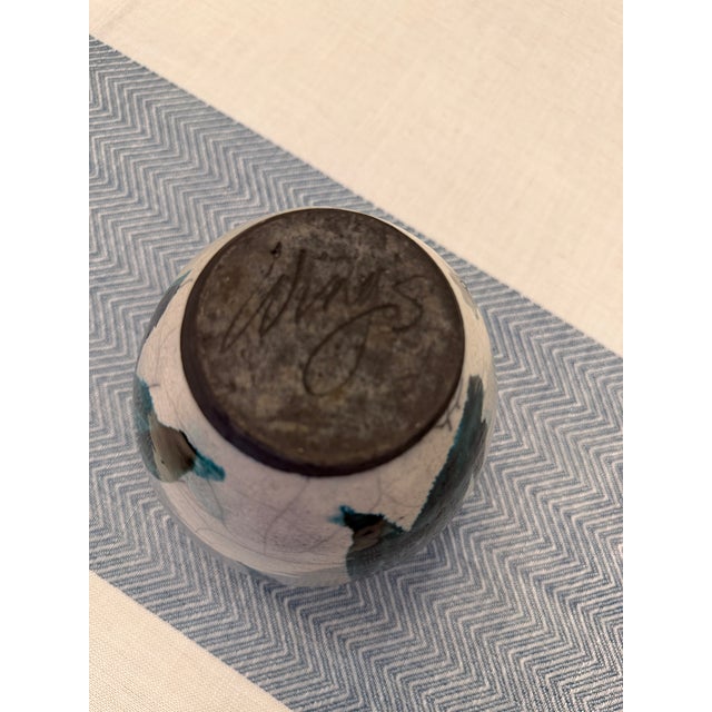Raku Pottery Signed For Sale In Jacksonville, FL - Image 6 of 9
