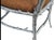 Metal Michael Aram “ Enchanted Forest” Accent Pewter Chair For Sale - Image 7 of 10
