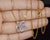 Late 20th Century Certified Natural 1.23cts Pink Sapphire & Diamond Floral Solid 18k Yellow Gold Necklace For Sale In Dallas - Image 6 of 13
