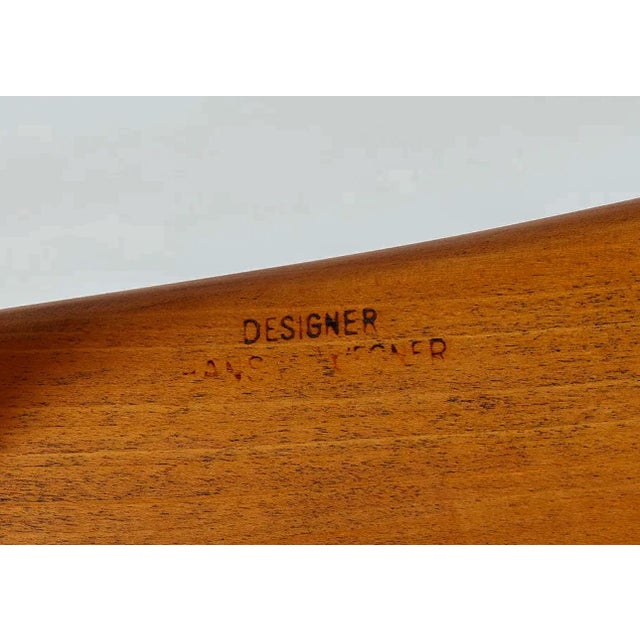 Hans Wegner Lounge Chair, Model No. Ch-22 by Carl Hansen & Son, Denmark, 1951 For Sale - Image 12 of 12