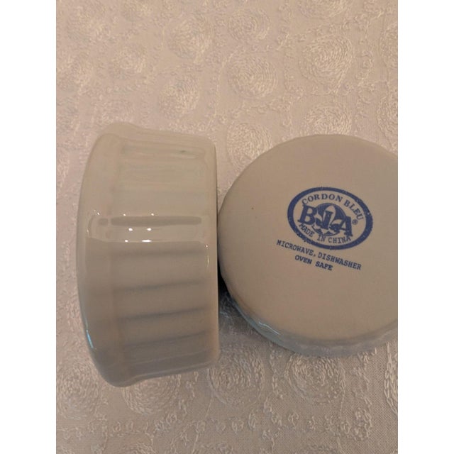 2000 - 2009 Bia Cordon Bleu 2-Ounce Porcelain Ramekins, Set of 8 For Sale - Image 5 of 8