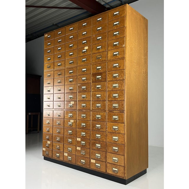 Large Vintage Pharmacy Chest of Drawers, 1960s For Sale - Image 6 of 14