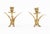 Bronze Pair of Vintage Dragon Form Bronze Candlestick Holders For Sale - Image 8 of 10