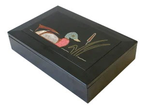 Black Box with Mallard Duck