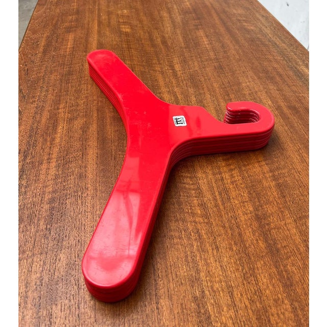 Mid-Century Space Age Modern German Coat Hangers by Ingo Maurer for M Design, 1960s, Set of 7 For Sale - Image 11 of 18