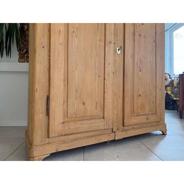 Tyrolean Baroque Farmhouse Wardrobe For Sale - Image 10 of 13