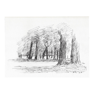1970s Hayward Cirker Long Island New York Drawing