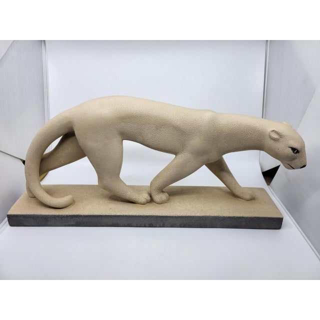 Ceramic Ceramic Saint Radegund Panther, France, 1935 For Sale - Image 7 of 13