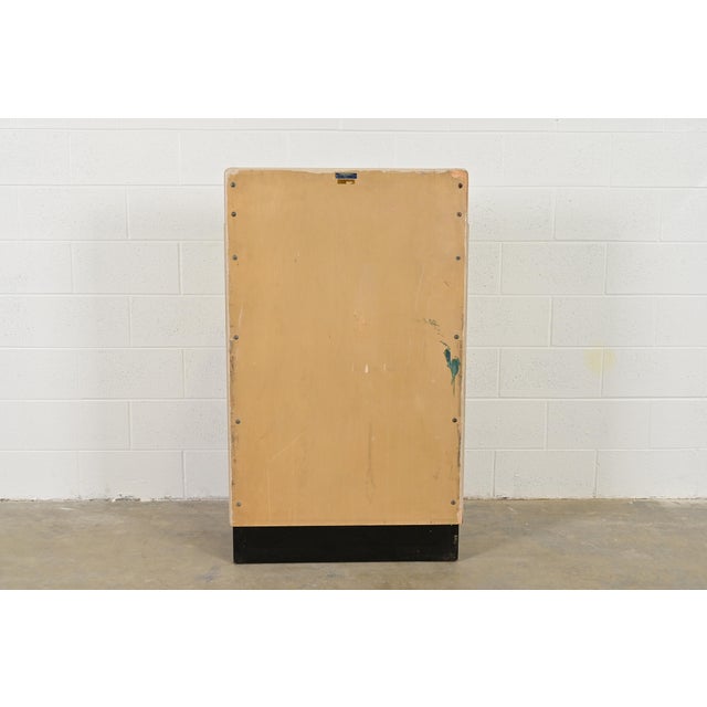 Art Deco 10-Drawer Dental Cabinet by American Cabinet Co., Circa 1930s For Sale - Image 15 of 18