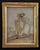 Wood Rare Set of 6-Folk Art Dressed Pictures (Habille) 19th C For Sale - Image 7 of 8