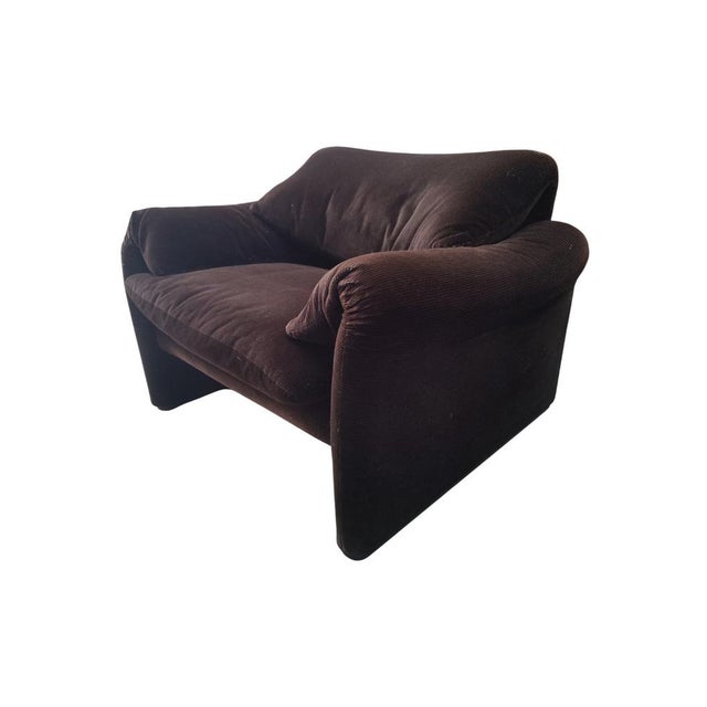 Maralunga Lounge Chair by Vico Magistretti for Cassina, 1970s For Sale - Image 3 of 12