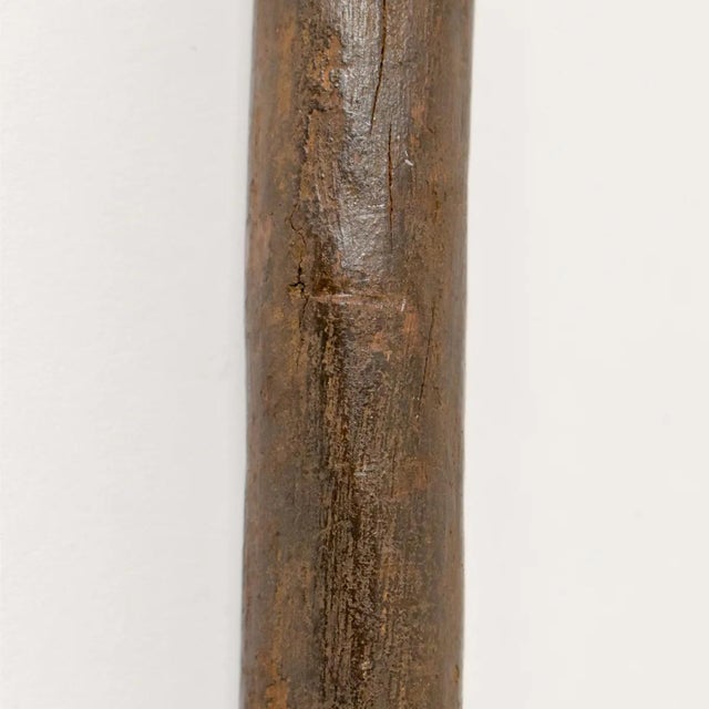 Wood Kuba Spear with Iron Blade 69 Inch Congo For Sale - Image 7 of 7