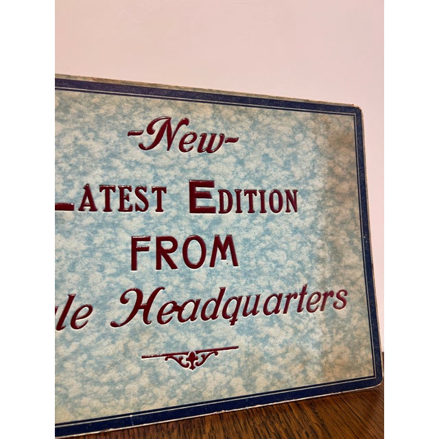 Art Deco Vintage Shop Sign For Sale - Image 3 of 7